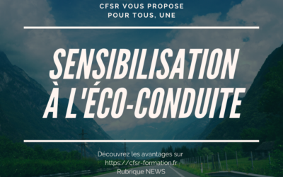 Une sensibilisation à l’éco-conduite