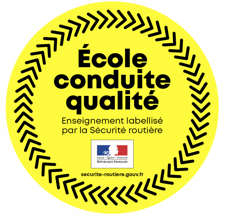 Logo école de conduite labellisée